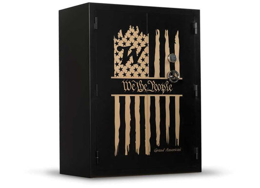 Winchester Grand American 60+16 Safe 76-Gun Capacity 60-Minute Fire Rated Black WTRGA-7255-68-7-E