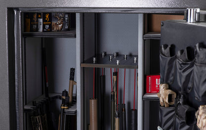 Winchester Legacy 53 Safe | (60+8) 68-Gun Capacity 2.5 Hour Fire Rated Slate WTRL-7242-53-16-E