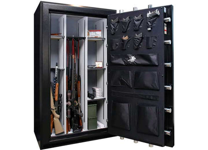 Winchester Legacy 53 Safe | (60+8) 68-Gun Capacity 2.5 Hour Fire Rated Black WTRL-7242A-53-7-E