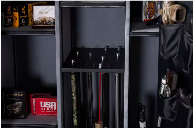 Winchester Legacy 53 Safe | (60+8) 68-Gun Capacity 2.5 Hour Fire Rated Black WTRL-7242A-53-7-E