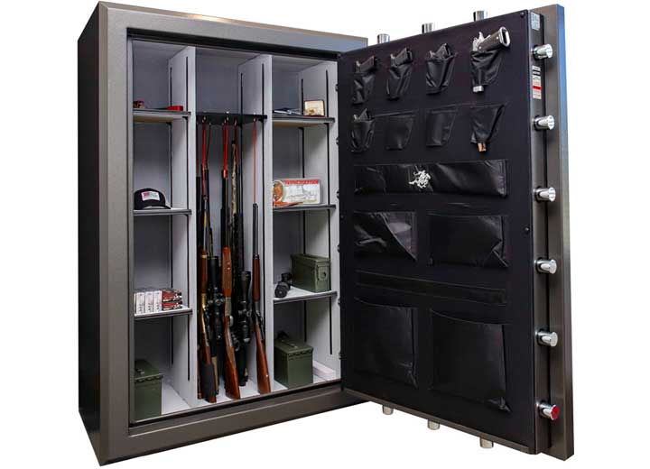 Winchester Legacy 62 Safe | (65+8) 73-Gun Capacity 2.5 Hour Fire Rated Slate WTRL-7250-62-16-E