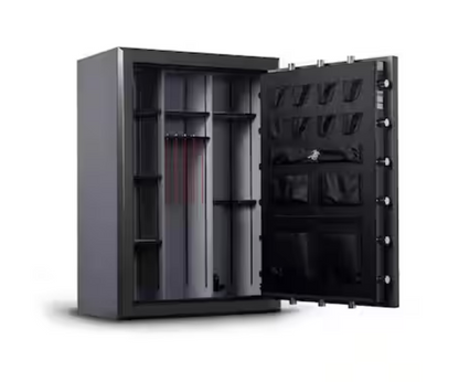 Winchester Legacy 62 Safe | (65+8) 73-Gun Capacity 2.5 Hour Fire Rated Slate WTRL-7250-62-16-E