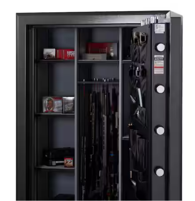 Winchester Legacy 62 Safe | (65+8) 73-Gun Capacity 2.5 Hour Fire Rated Slate WTRL-7250-62-16-E