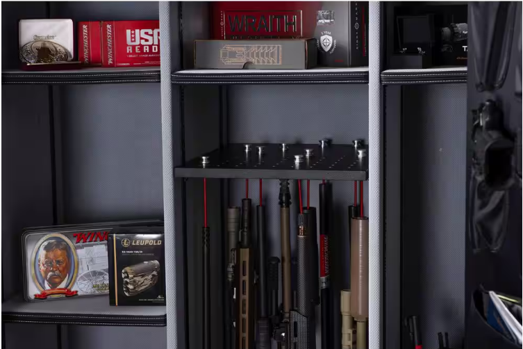 Winchester Legacy 62 Safe | (65+8) 73-Gun Capacity 2.5 Hour Fire Rated Slate WTRL-7250-62-16-E