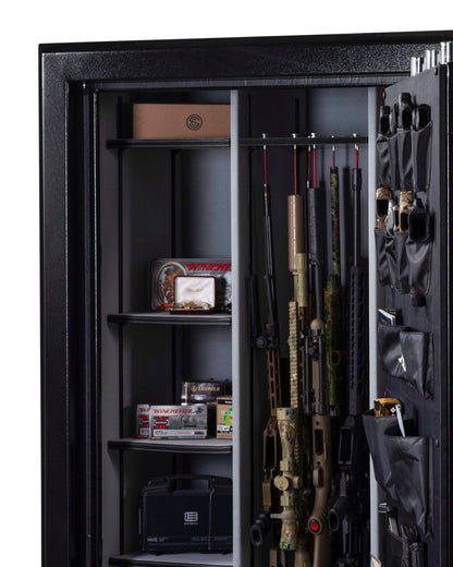 Winchester Legacy 62 Safe | (65+8) 73-Gun Capacity 2.5 Hour Fire Rated Black WTRL-7250-62-7-E