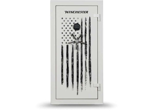 Winchester Ranger 26 Americana 35-Gun Capacity Safe 60-Minute Fire Rated White WTRR-5930-26-1-E