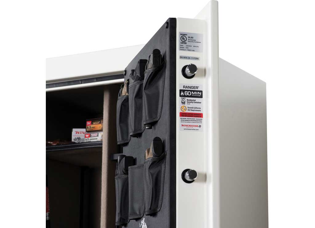 Winchester Ranger 26 Americana 35-Gun Capacity Safe 60-Minute Fire Rated White WTRR-5930-26-1-E