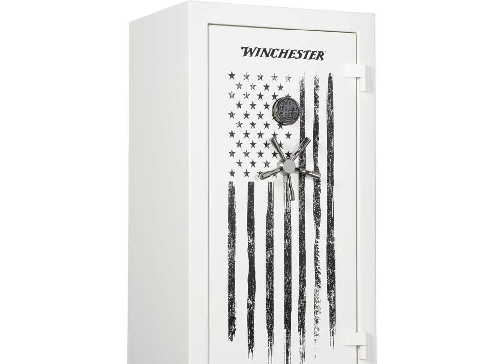Winchester Ranger 26 Americana 35-Gun Capacity Safe 60-Minute Fire Rated White WTRR-5930-26-1-E