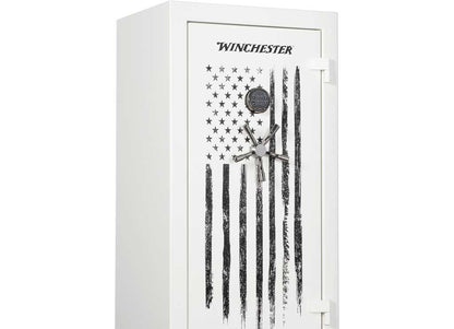 Winchester Ranger 26 Americana 35-Gun Capacity Safe 60-Minute Fire Rated White WTRR-5930-26-1-E