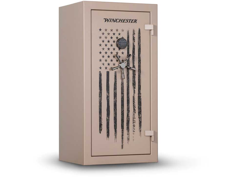 Winchester Ranger 26 Americana 35-Gun Capacity Safe 60-Minute Fire Rated Tan WTRR-5930-26-4-E