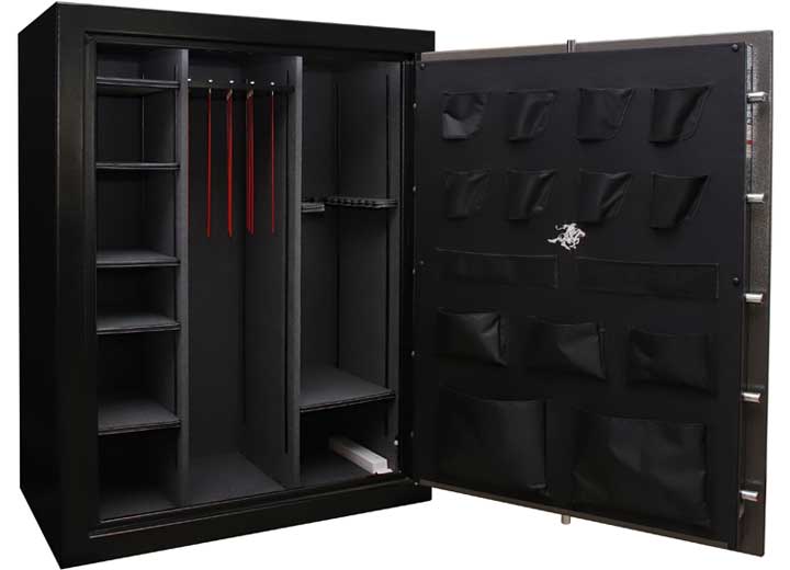 Winchester Ranger 42 Safe | (65+8) 73-Gun Capacity 60-Minute Fire Rated Two-Tone Slate & Black WTRR-5946-42-3-E