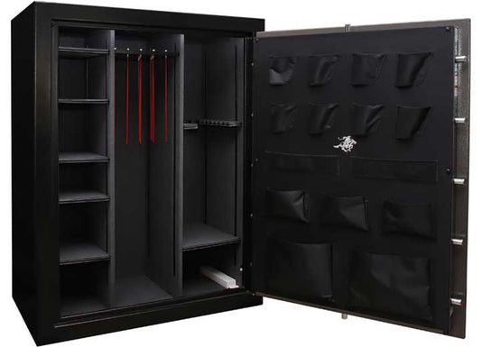 Winchester Ranger 42 Safe | (65+8) 73-Gun Capacity 60-Minute Fire Rated Two-Tone Slate & Black WTRR-5946-42-3-E