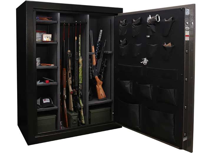 Winchester Ranger 42 Safe | (65+8) 73-Gun Capacity 60-Minute Fire Rated Two-Tone Slate & Black WTRR-5946-42-3-E