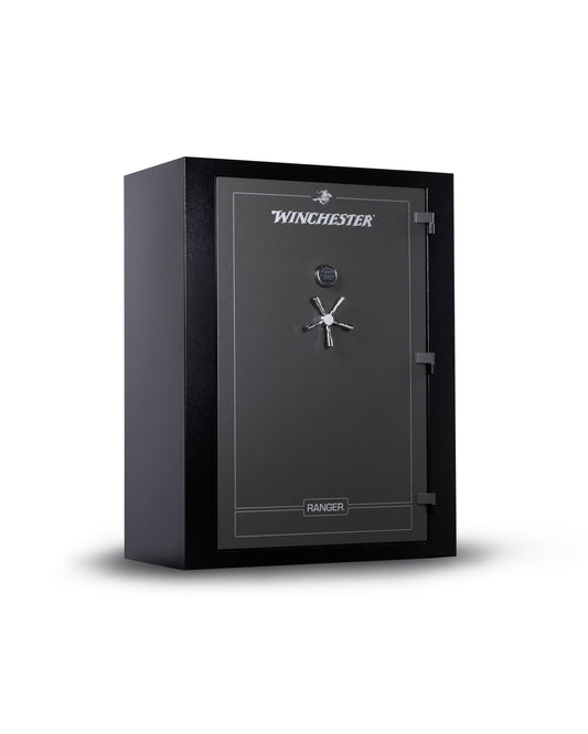 Winchester Ranger 66 Safe | (70+8) 78-Gun Capacity 60-Minute Fire Rated Two-Tone Slate & Black WTRR-7255-66-3-E