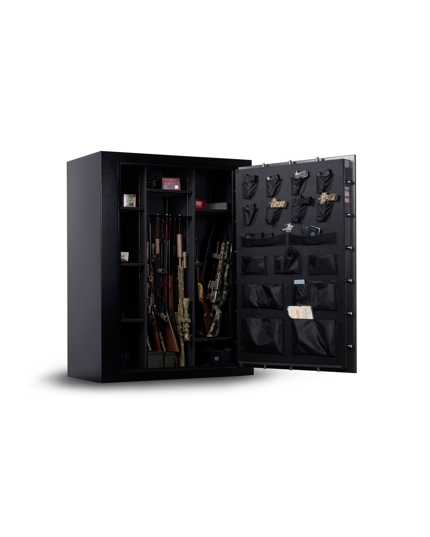 Winchester Ranger 66 Safe | (70+8) 78-Gun Capacity 60-Minute Fire Rated Two-Tone Slate & Black WTRR-7255-66-3-E