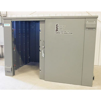 Swisher ESP Safety Shelter - Panelized/Modular Storm Shelter/Safe Room – EF5 Rated Protection Wheelchair Accessible 20 person capacity SR114x84G