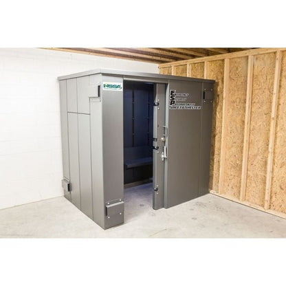 Swisher ESP Safety Shelter - Panelized/Modular Storm Shelter/Safe Room – EF5 Rated Protection 9 person capacity SR84x054G