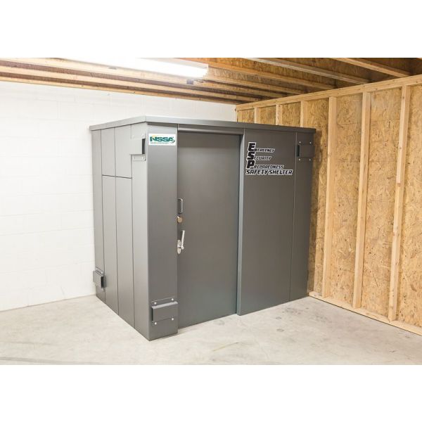 Swisher ESP Safety Shelter - Panelized/Modular Storm Shelter/Safe Room – EF5 Rated Protection 9 person capacity SR84x054G