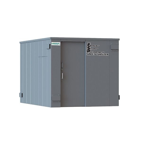Swisher ESP Safety Shelter - Panelized/Modular Storm Shelter/Safe Room – EF5 Rated Protection 20 person capacity SR84x114G