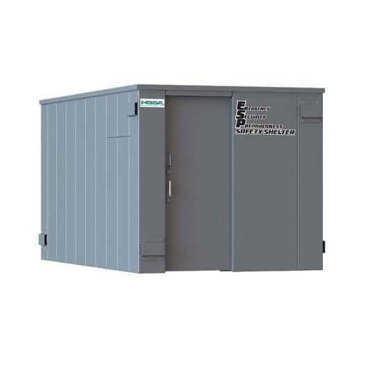 Swisher ESP Safety Shelter - Panelized/Modular Storm Shelter/Safe Room – EF5 Rated Protection 25 person capacity SR84x144G